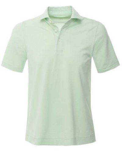 Circolo 1901 Mercerised Pique Polo Shirt - Green