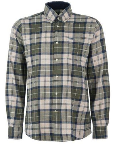 Barbour Tailored Fit Fortrose Shirt - Green
