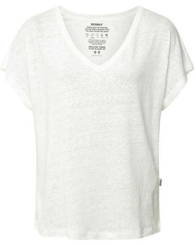 Ecoalf Arendal Linen T-shirt - White