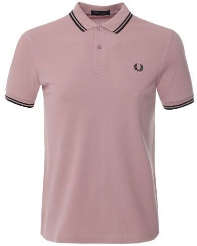 Fred Perry M3600 Polo Shirt - Pink