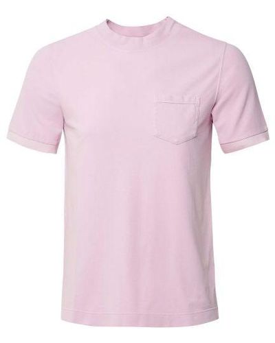 Circolo 1901 Garment Dyed Pique T-shirt - Pink