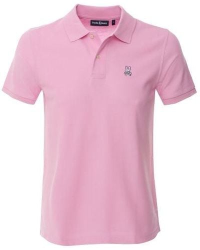 Psycho Bunny Classic Polo Shirt - Pink