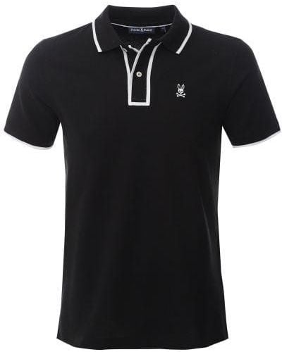 Psycho Bunny Lafayette Polo Shirt - Black