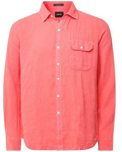 Replay Linen Pocket Shirt - Pink