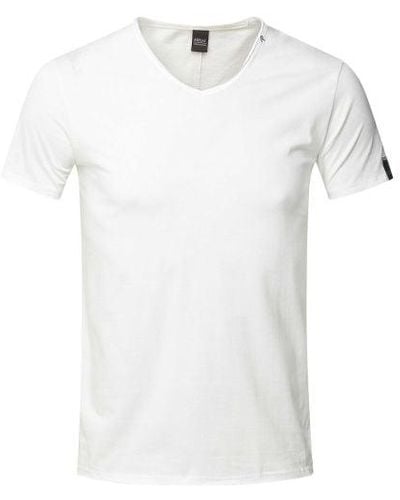 Replay V-neck T-shirt - White