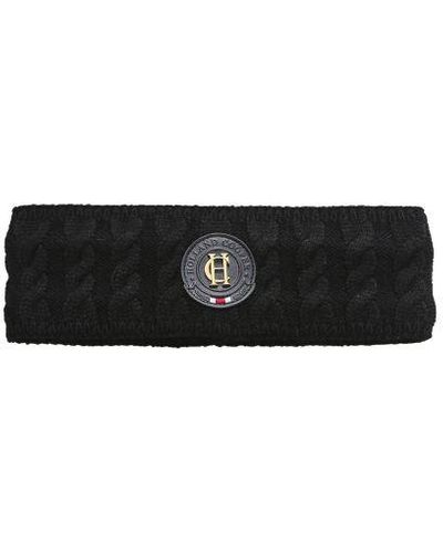 Holland Cooper Luxe Cable Knit Headband - Black