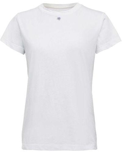 Holland Cooper Monogram Cotton T-shirt - White