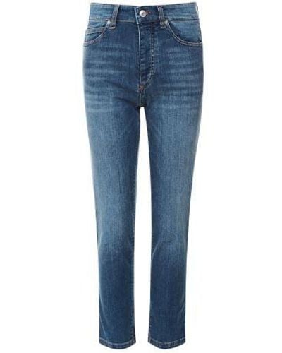 Zadig & Voltaire Mamma Straight-cut Jeans - Blue