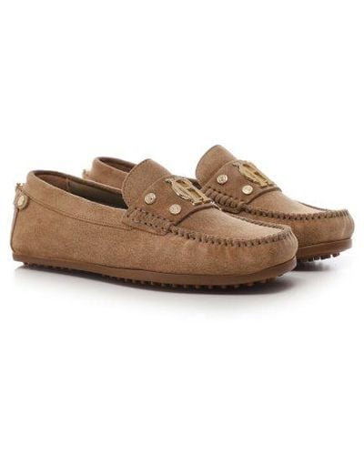 Holland Cooper The Driving Loafer - Brown