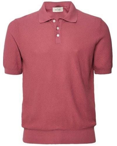 Gran Sasso Tennis Polo Shirt - Red