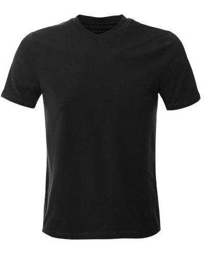 Sseinse V-neck T-shirt - Black