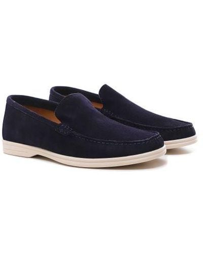 Oliver Sweeney Suede Alicante Loafers - Blue
