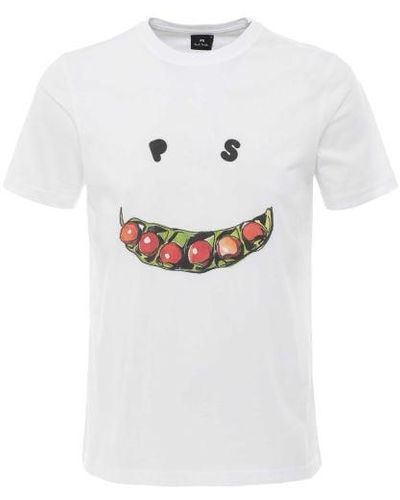 Paul Smith Happy Peas T-shirt - White