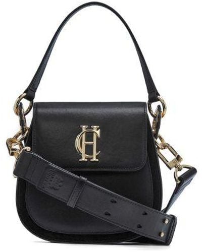 Holland Cooper Chelsea Saddle Bag - Black