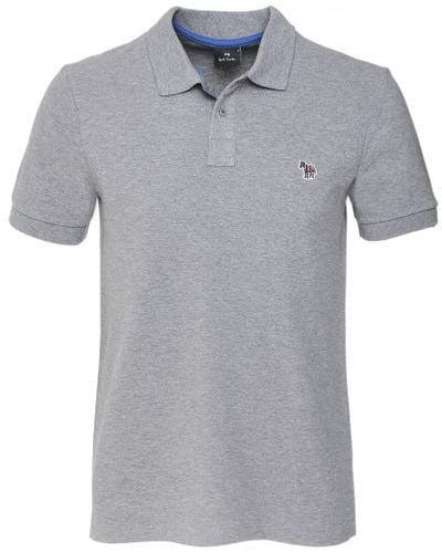 Paul Smith Ps By Regular Polo T Shirt - Grey