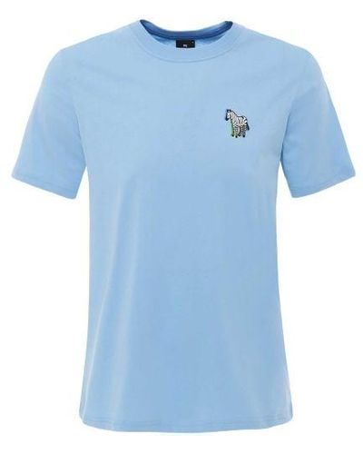 Paul Smith 3d Zebra T-shirt - Blue