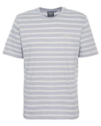 Barbour Striped Bernie T-shirt - Grey