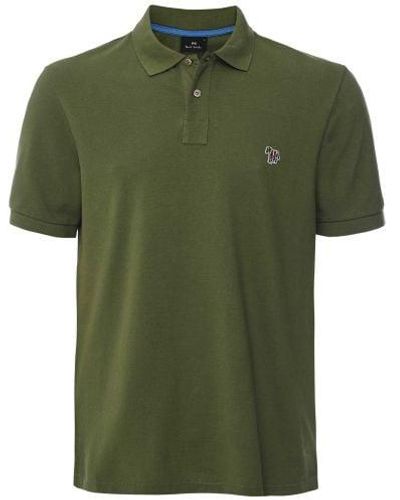 Paul Smith Zebra Polo Shirt - Green