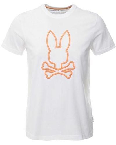 Psycho Bunny Floyd T-shirt - White