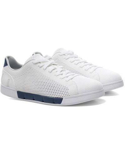 Swims Breeze Tennis Knit Trainers - White