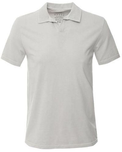 Ecoalf Recycled Cotton Enzo Polo Shirt - Grey