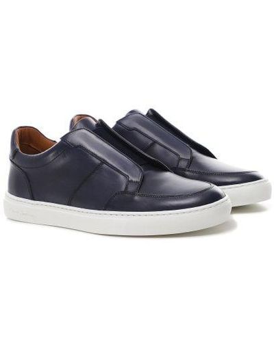 Oliver Sweeney Leather Rende Trainers - Blue