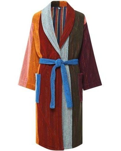 Paul Smith Artist Stripe Dressing Gown - Multicolour