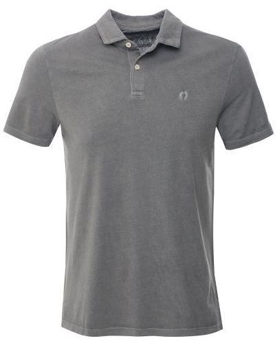 Ecoalf Recycled Cotton Theo Polo Shirt - Grey