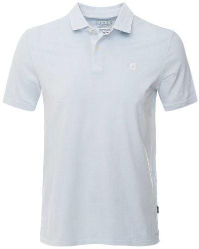 Ecoalf Recycled Cotton Theo Polo Shirt - Blue