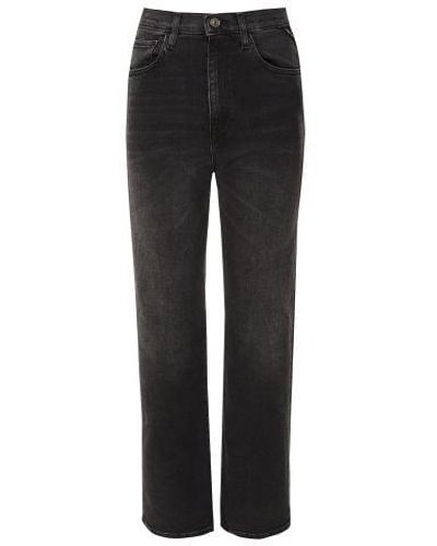 Replay Straight Fit Reyne Jeans - Black