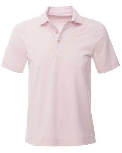 Circolo 1901 Mercerised Pique Polo Shirt - Pink