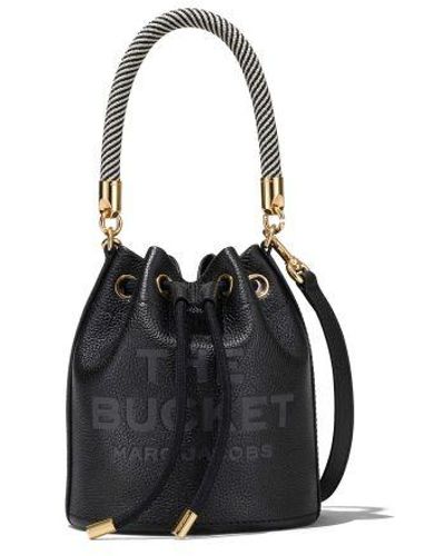 Marc Jacobs The Leather Bucket Bag - Black
