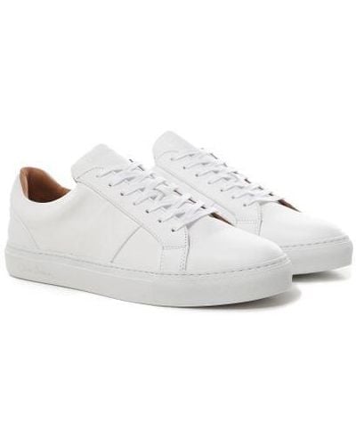 Oliver Sweeney Leather Quintos Trainers - White