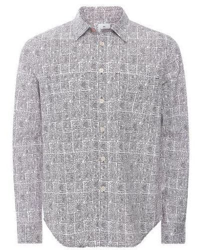 Paul Smith Print Shirt - Grey