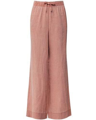 Ecoalf Mosa Linen Trousers - Pink