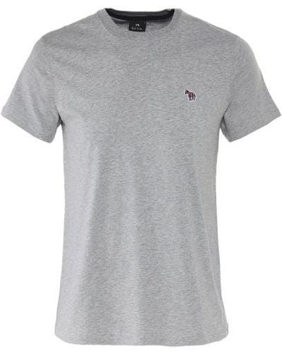 Paul Smith Organic Cotton Zebra T-shirt - Grey