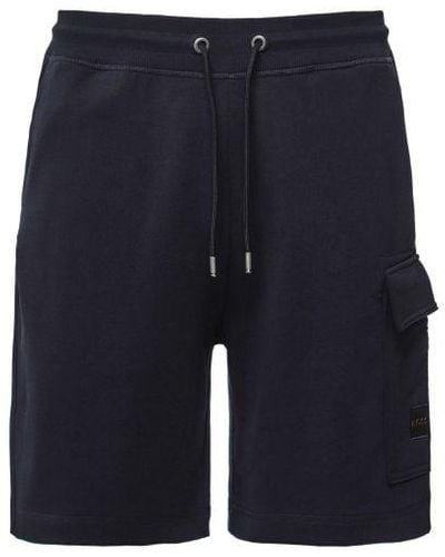 BOSS Jersey Se_cargo Shorts - Blue
