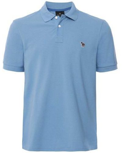 Paul Smith Zebra Polo Shirt - Blue