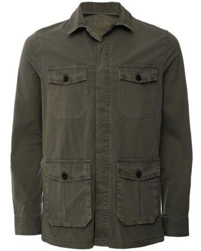 Ecoalf Recycled Cotton Safari Jacket - Green