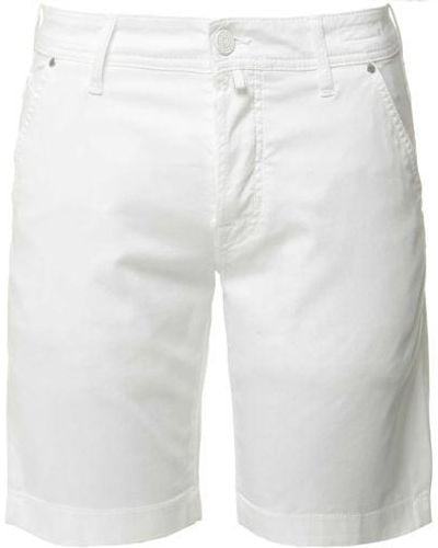 Jacob Cohen Slim Fit Bermuda Shorts - White