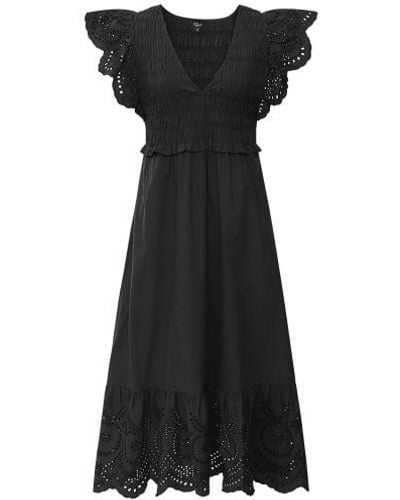 Rails Cotton Poplin Clementine Dress - Black