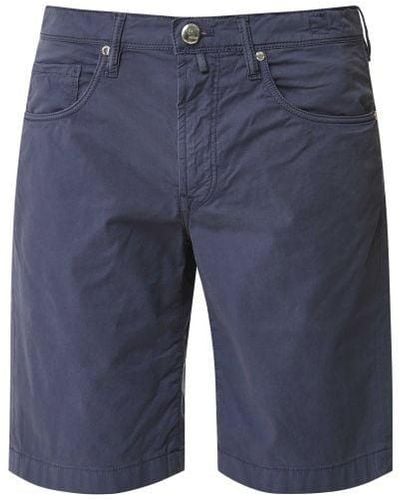 Incotex Twill Bermuda Shorts - Blue