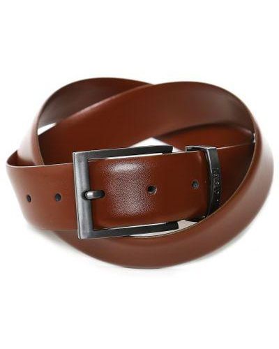 leather belt in light grey - in the JOOP! Online Shop
