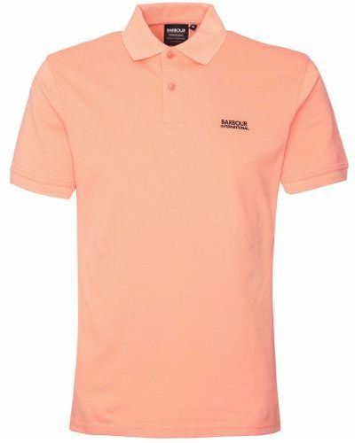 Barbour Tourer Polo Shirt - Pink