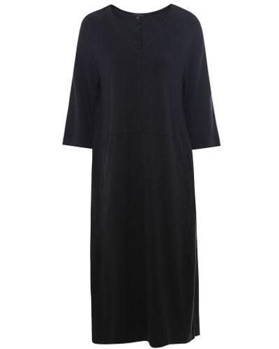 Oska Temara Cotton Dress - Black