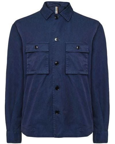 Sseinse Pocket Overshirt - Blue