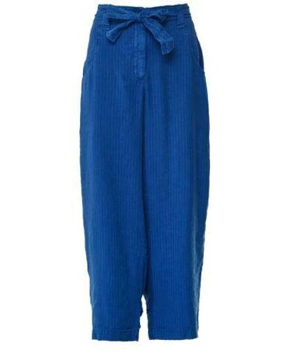 Oska Loose Fit Trousers - Blue