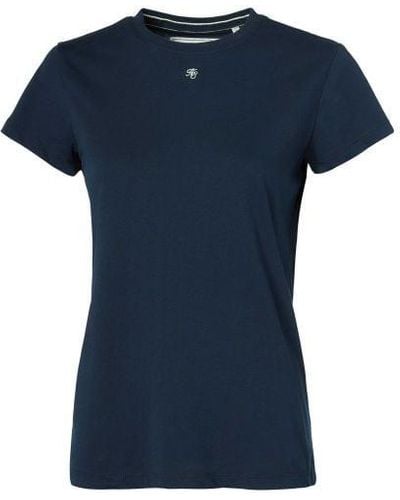 Holland Cooper Monogram Cotton T-shirt - Blue