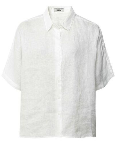 Ecoalf Melania Linen Shirt - White