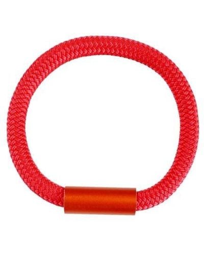 Christina Brampti Chunky Rope Necklace - Red